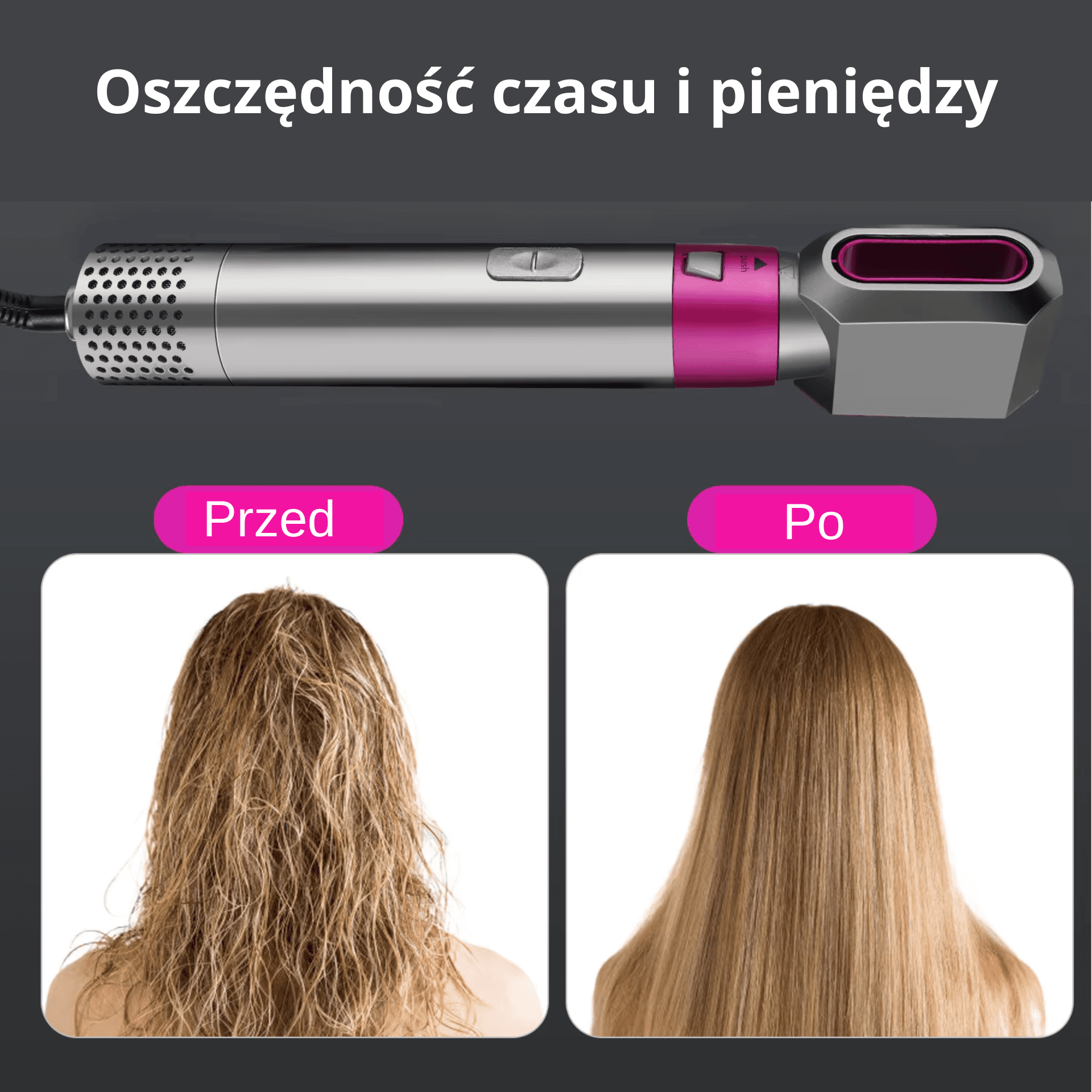 MultiStyler Pro 5w1 - Wielofunkcyjny stylizator włosów