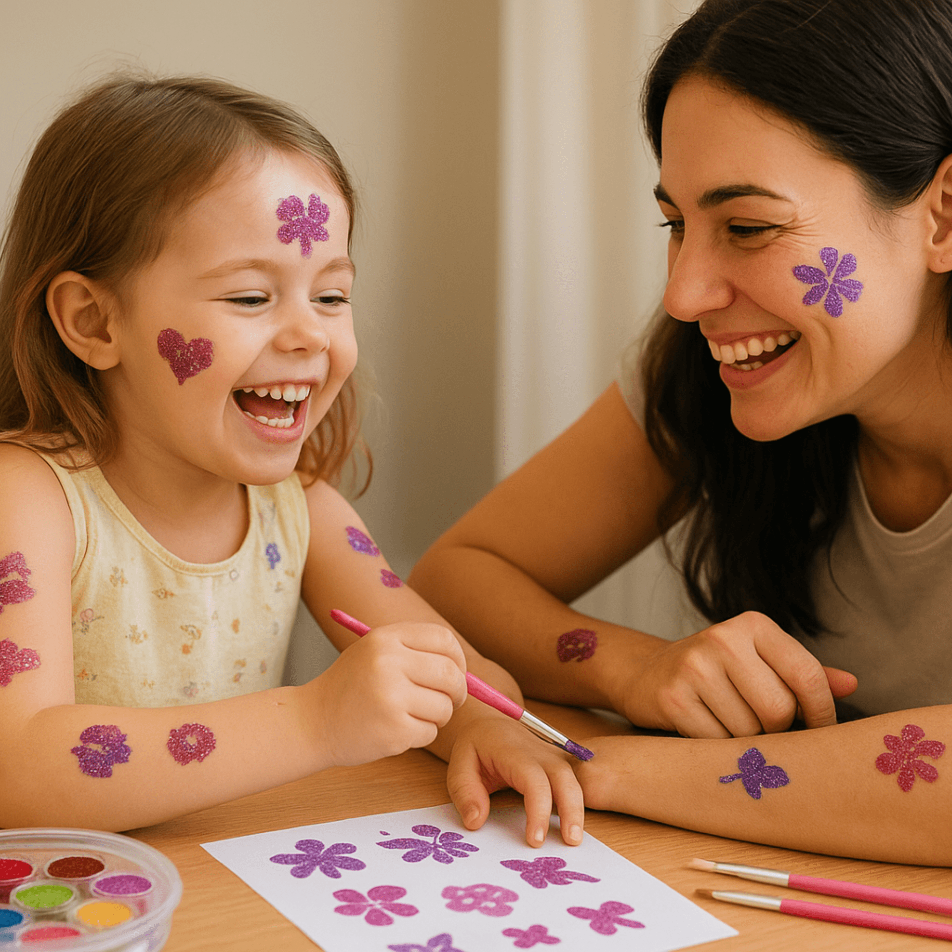 Zestaw magicznych tatuaży❤️ 136 elementów