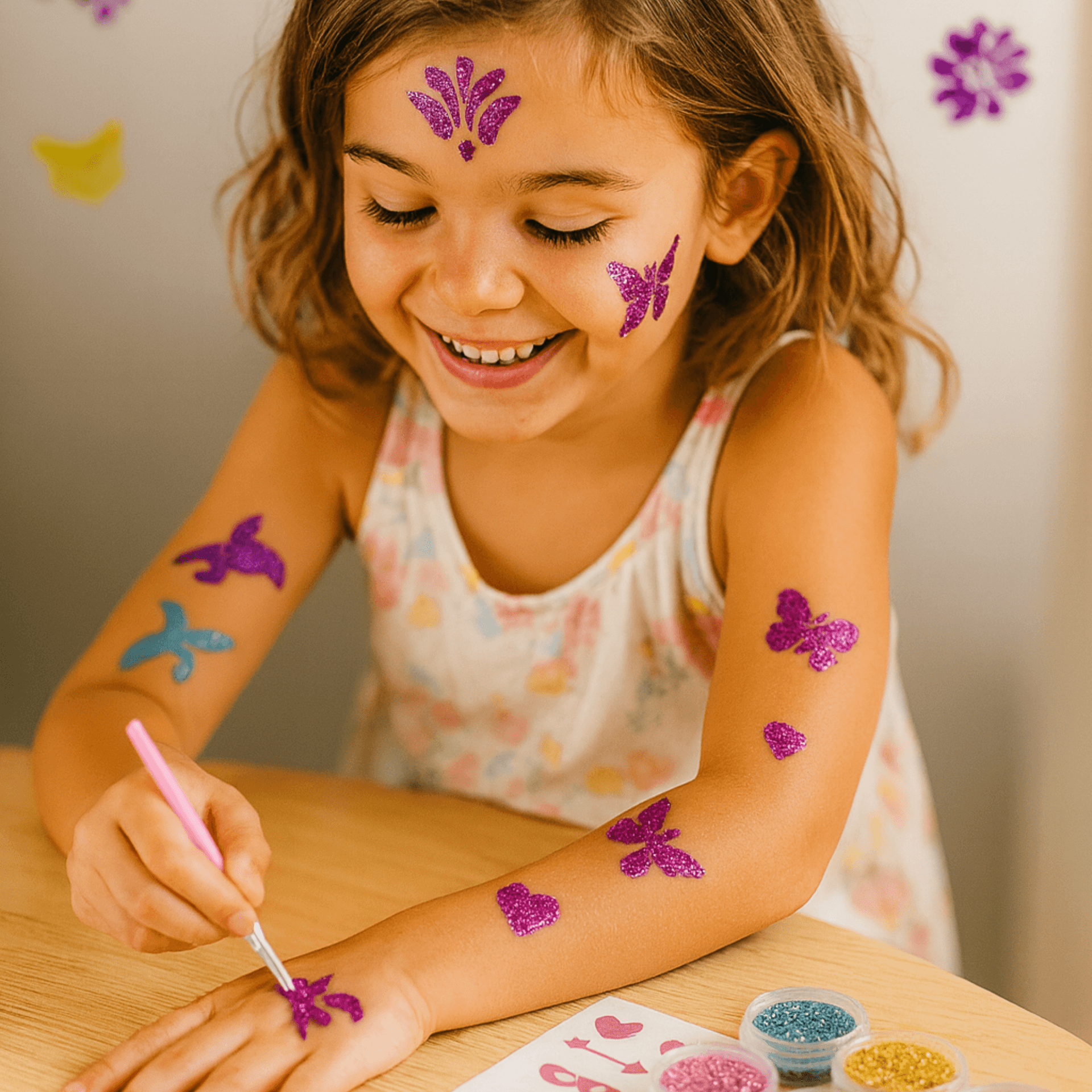 Zestaw magicznych tatuaży❤️ 136 elementów