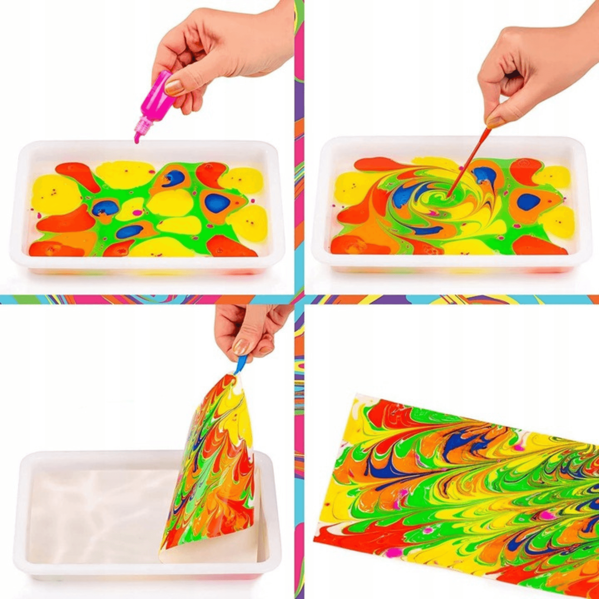 Wodnisie - Malowanie, które nigdy się nie powtarza! 🎨 6 kolorów