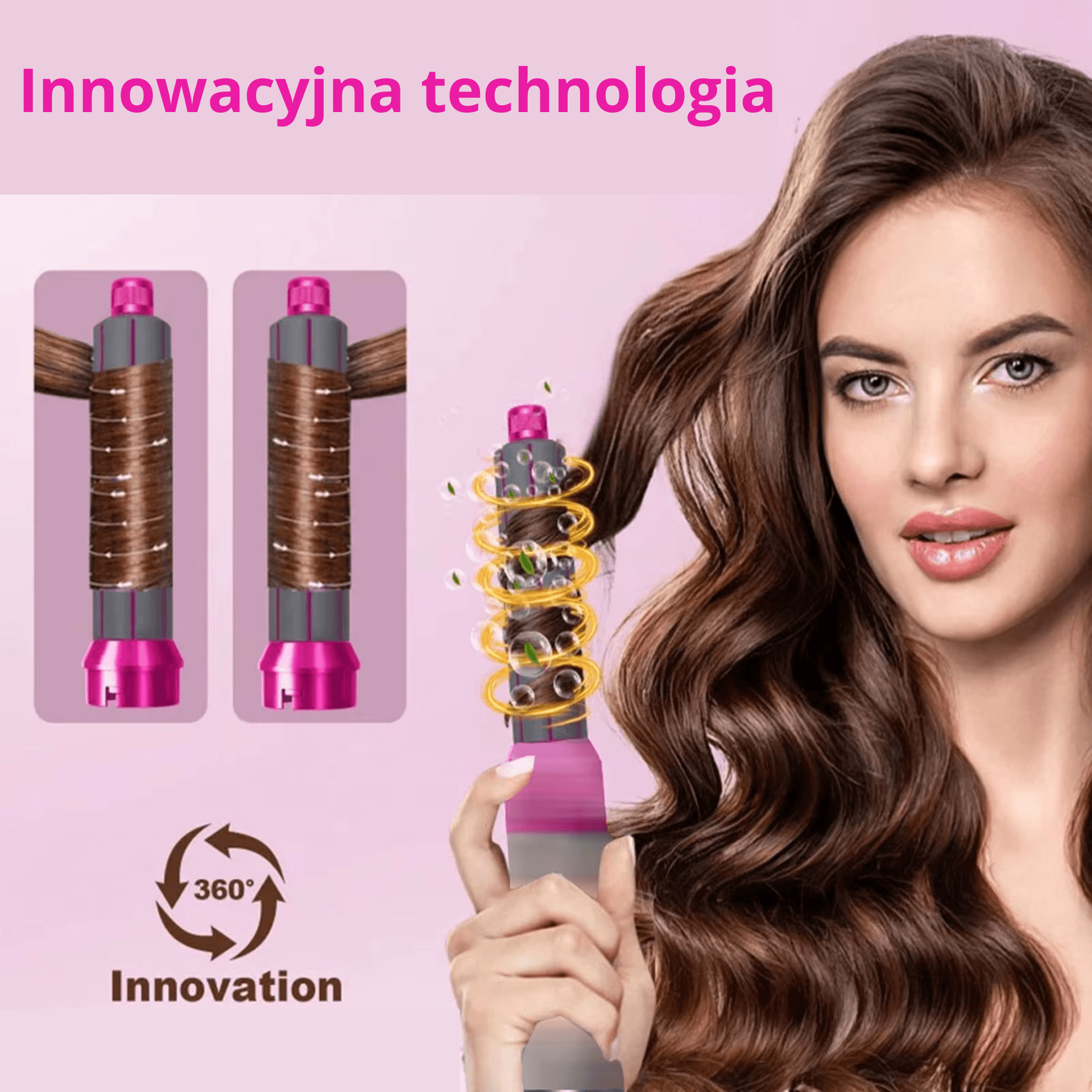 MultiStyler Pro 5w1 - Wielofunkcyjny stylizator włosów