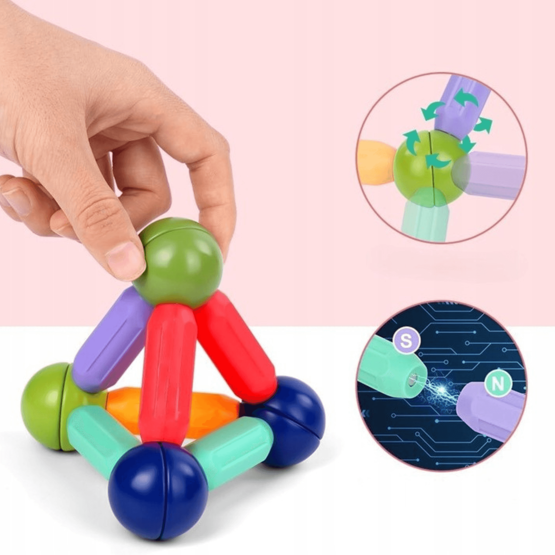 Magnesiaki - Zabawa, która przyciąga! 64/128szt.