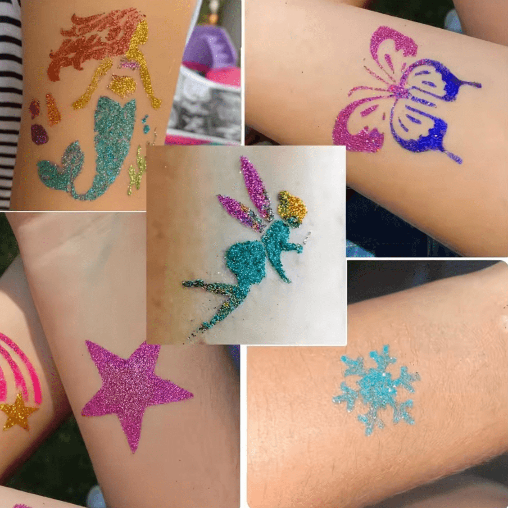 Zestaw magicznych tatuaży❤️ 136 elementów