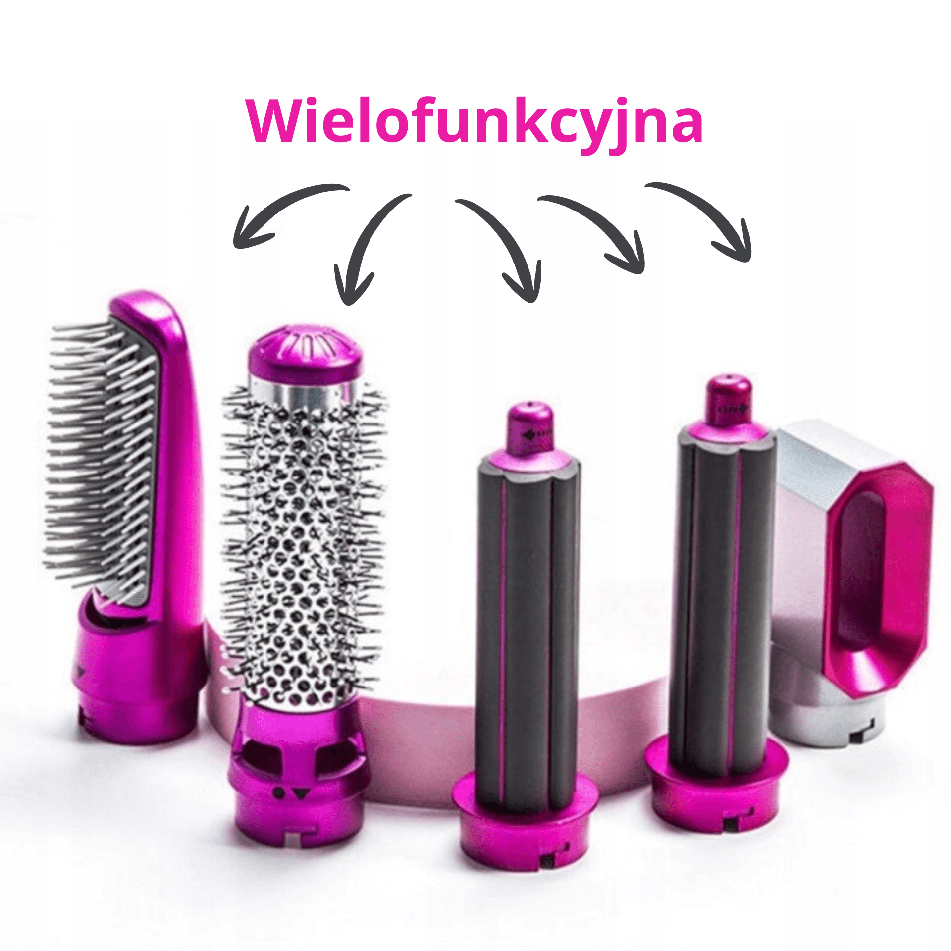 MultiStyler Pro 5w1 - Wielofunkcyjny stylizator włosów