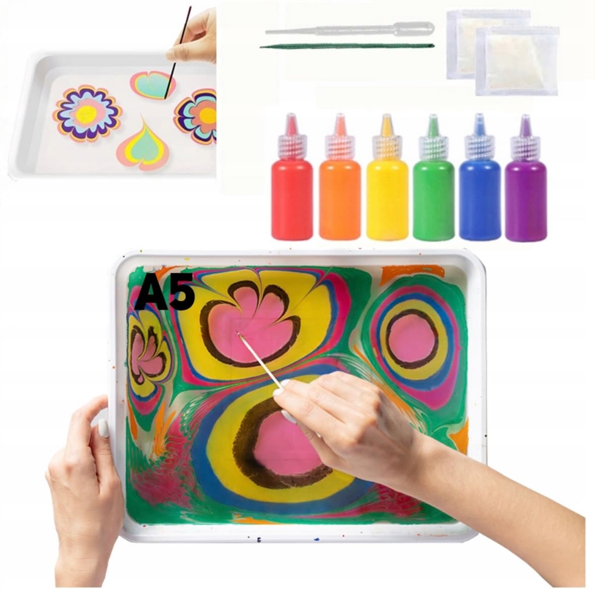 Wodnisie - Malowanie, które nigdy się nie powtarza! 🎨 6 kolorów