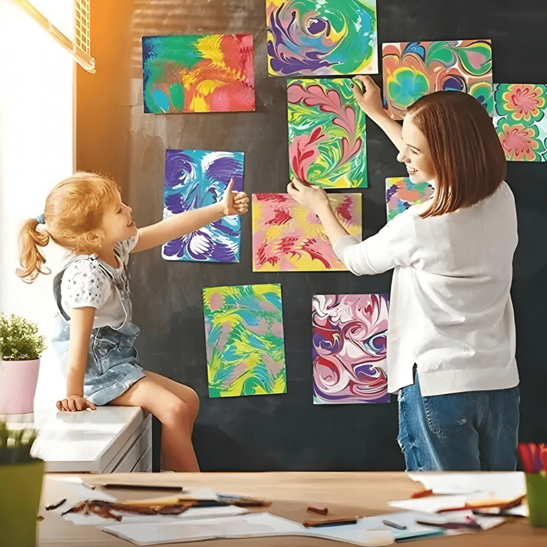 Wodnisie - Malowanie, które nigdy się nie powtarza! 🎨 6 kolorów