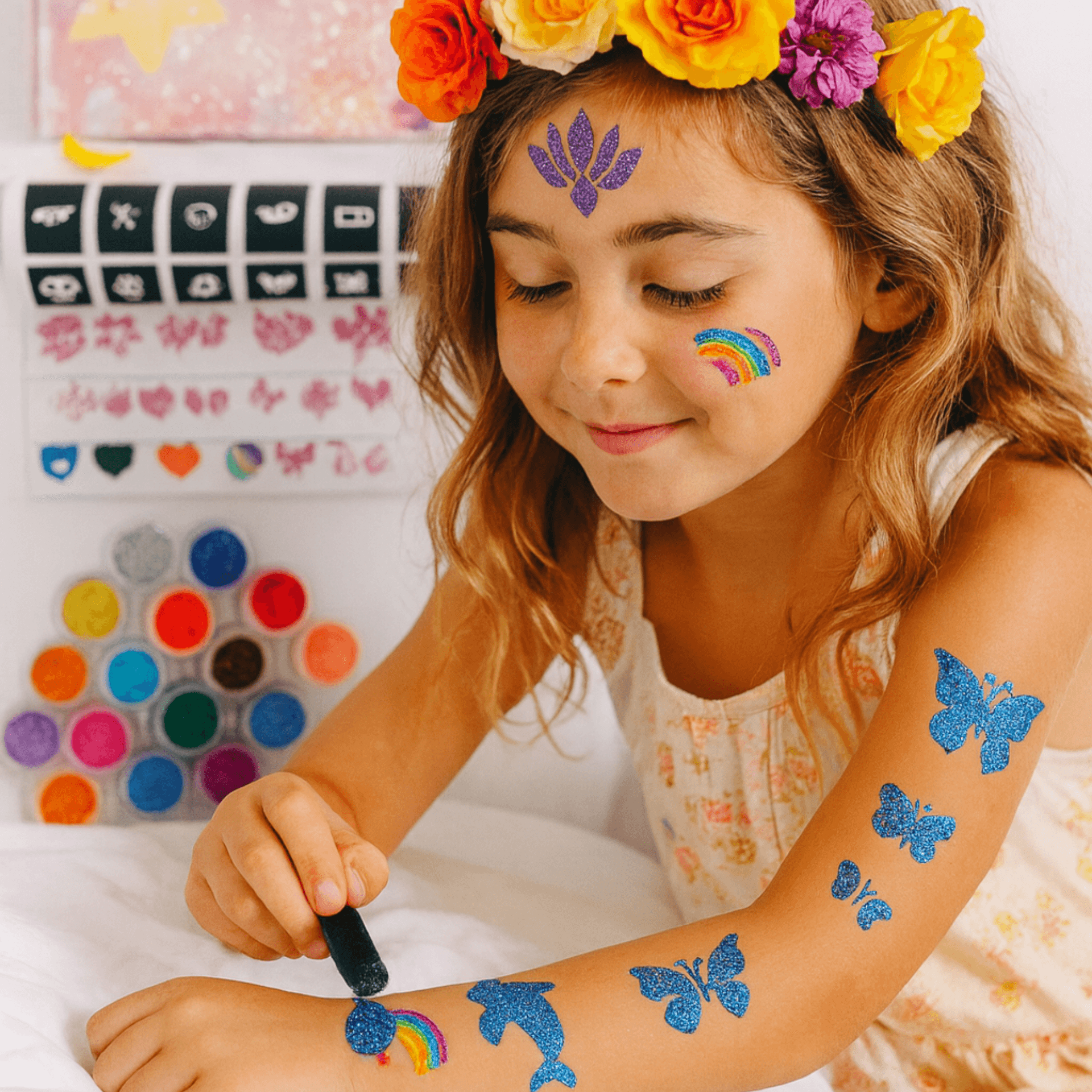 Zestaw magicznych tatuaży❤️ 136 elementów